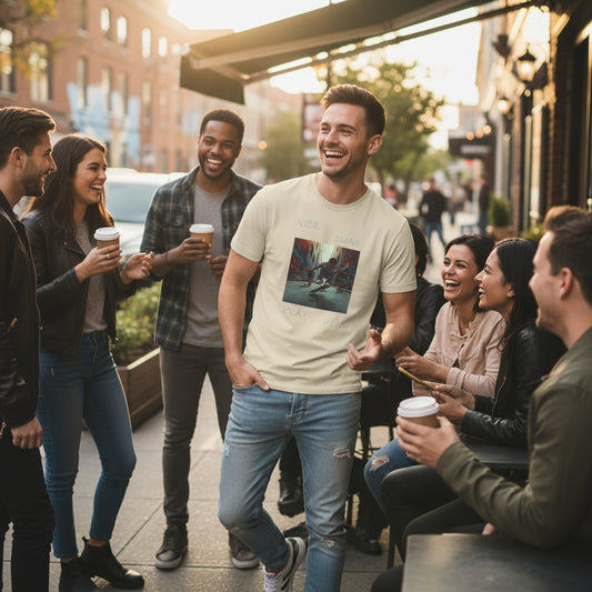 'SKATEBOARD' VIBE TEE FOR HIM