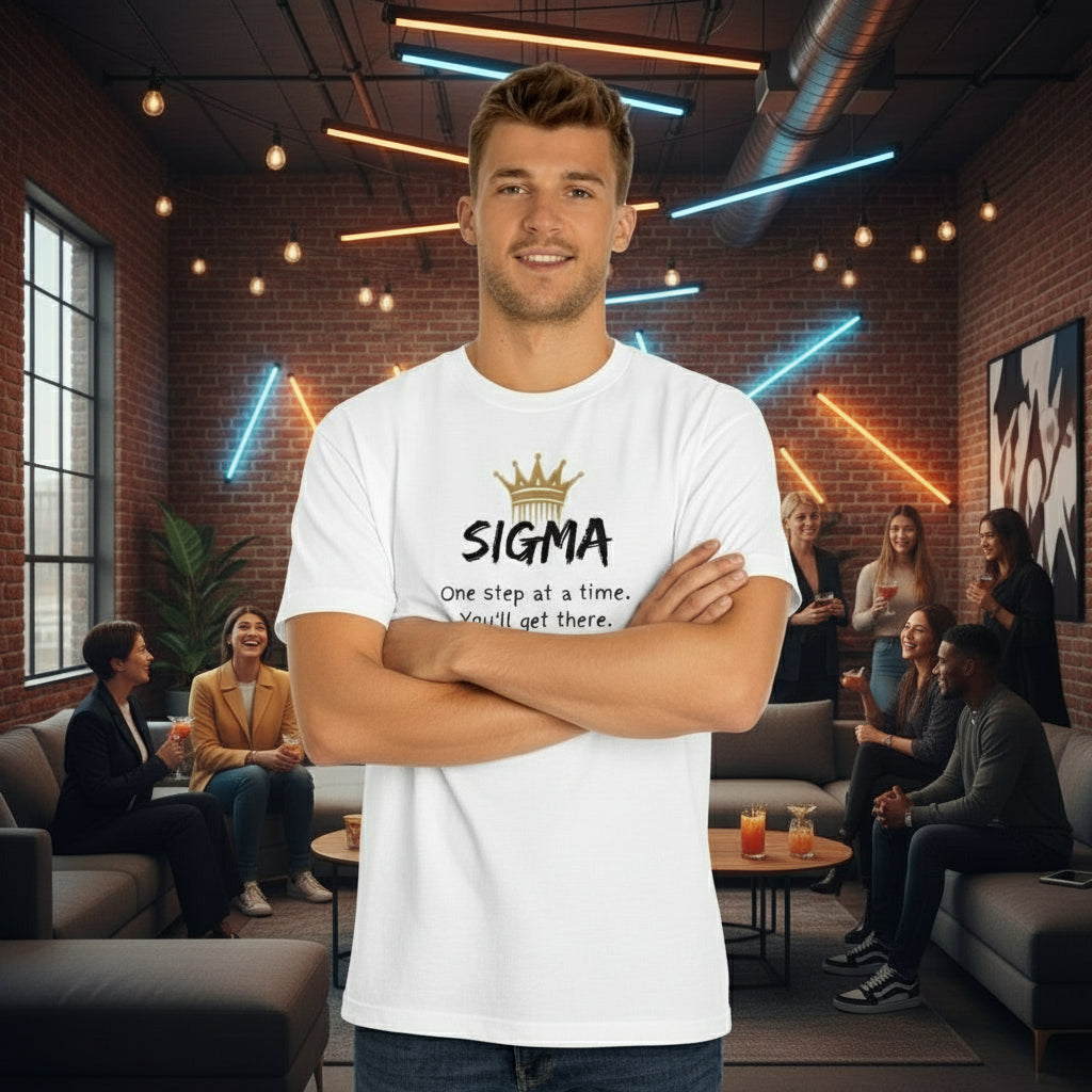 'SIGMA' VIBE TEE FOR HIM