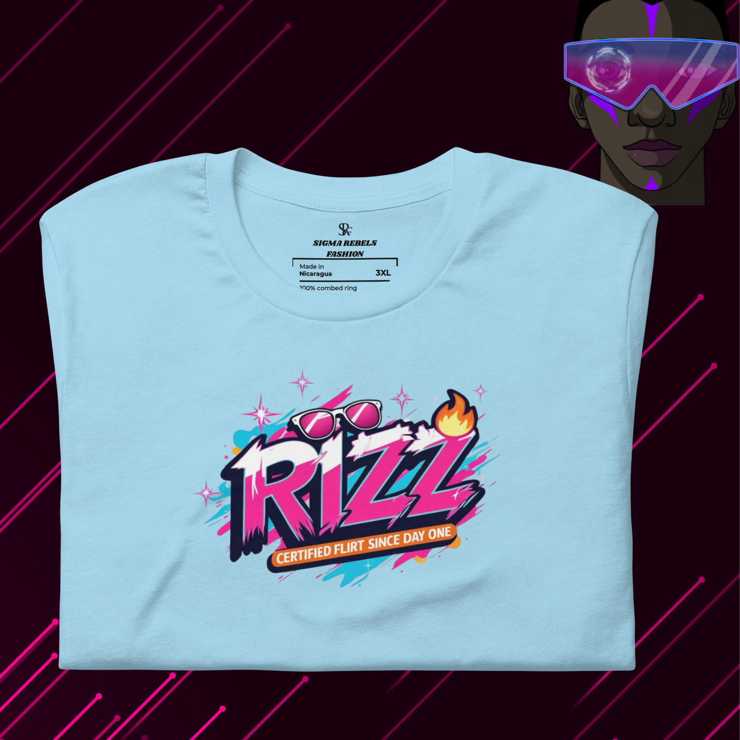 'RIZZ' VIBE TEE FOR HER