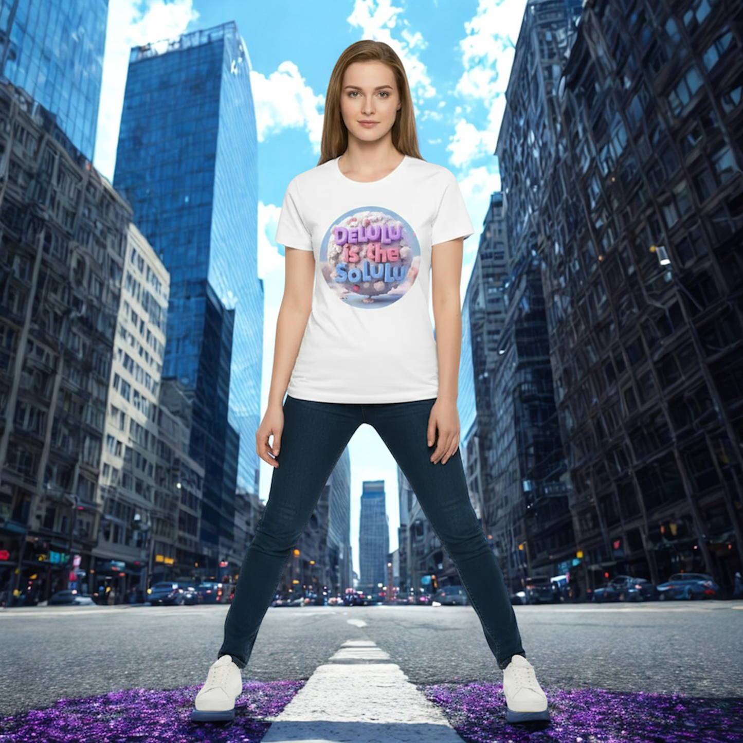 'DELULU' VIBE TEE FOR HER