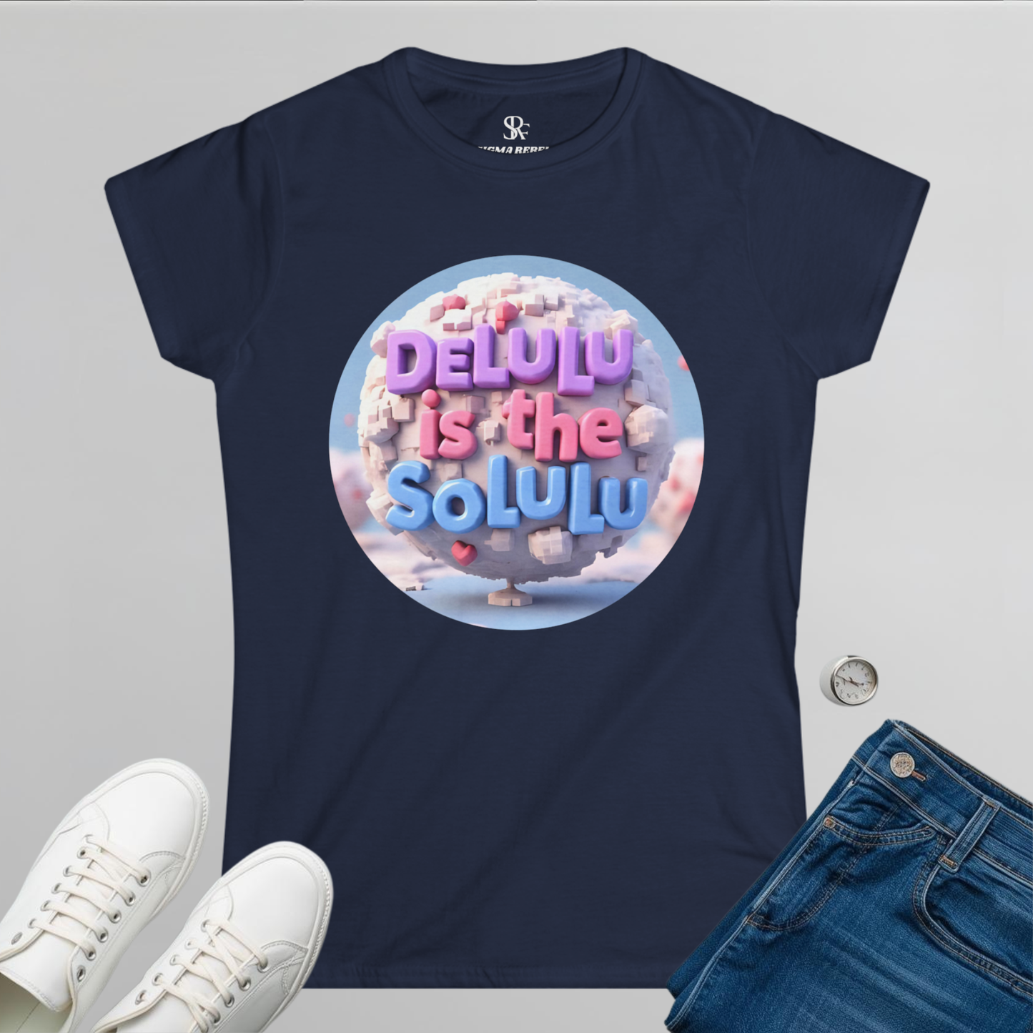 Delulu Vibe Women's Softstyle Tee