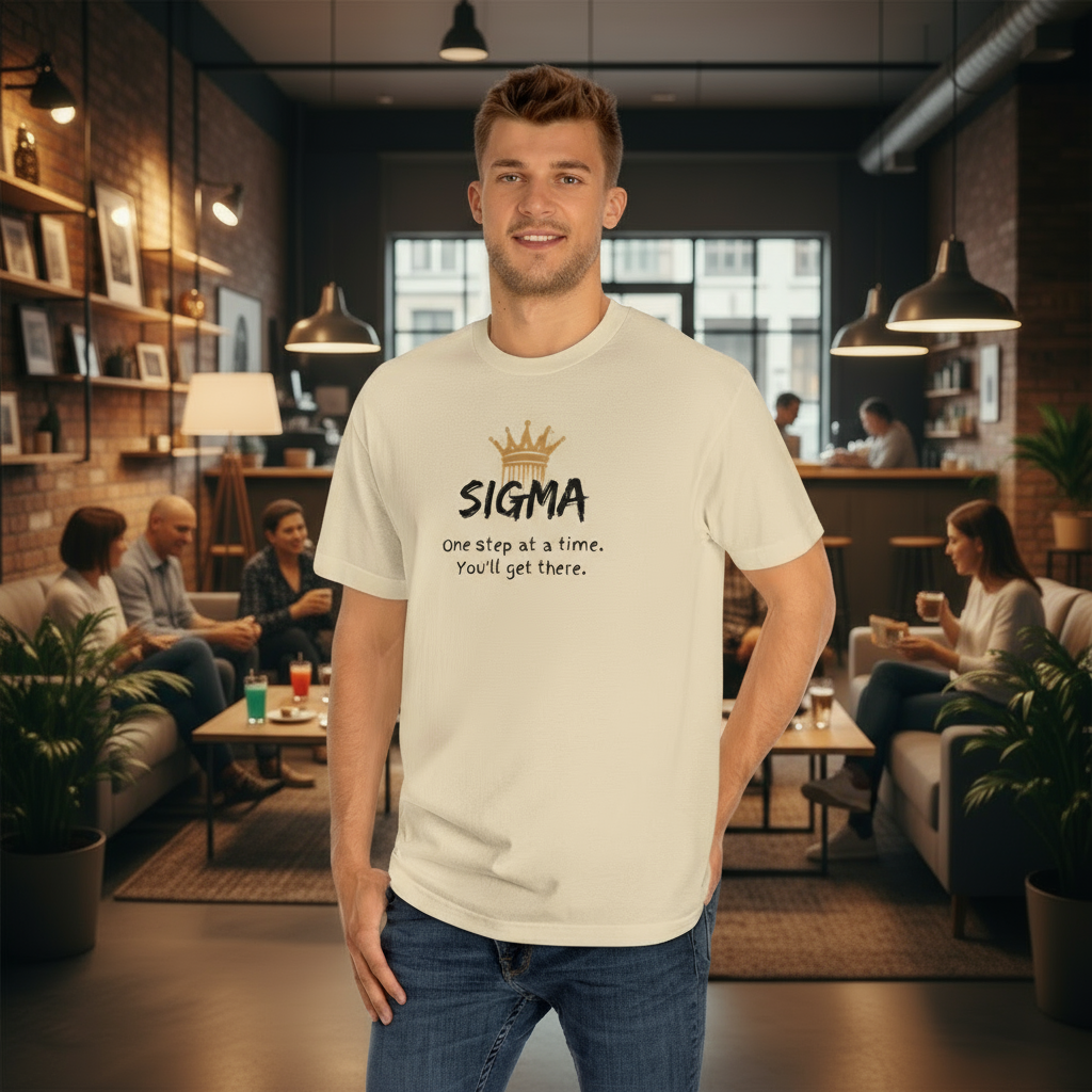Sigma Vibe Tee for Him