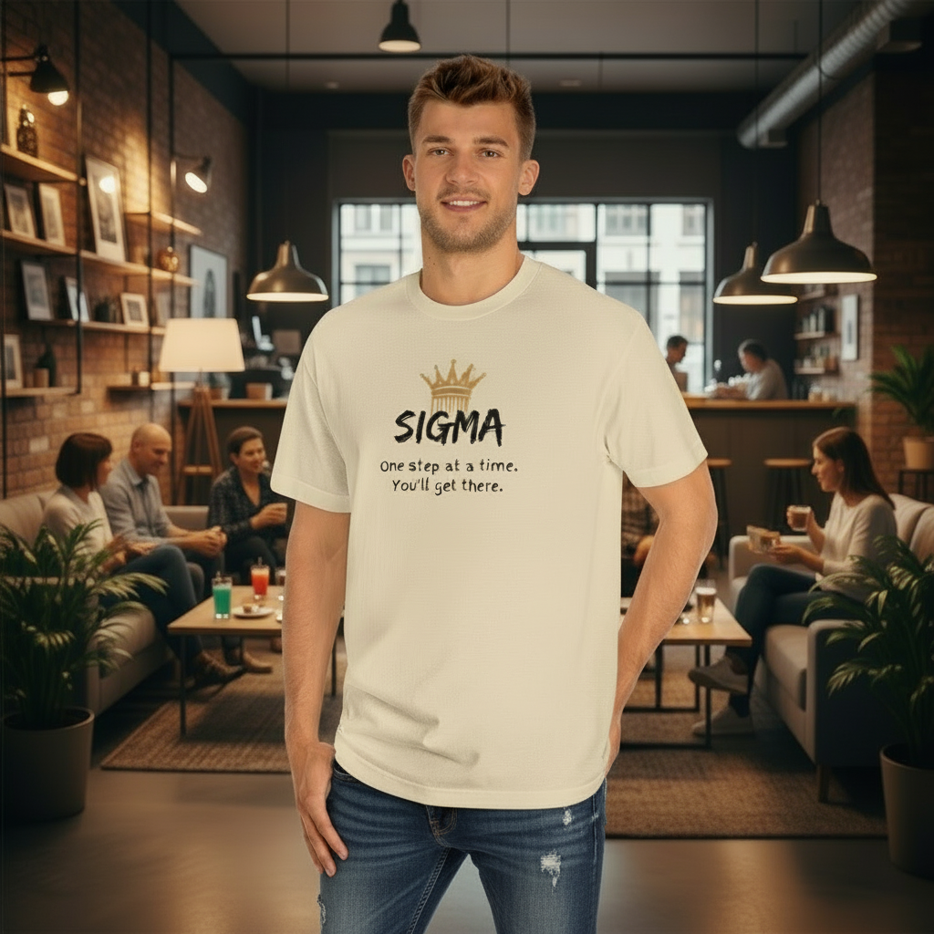 'SIGMA' VIBE TEE FOR HIM