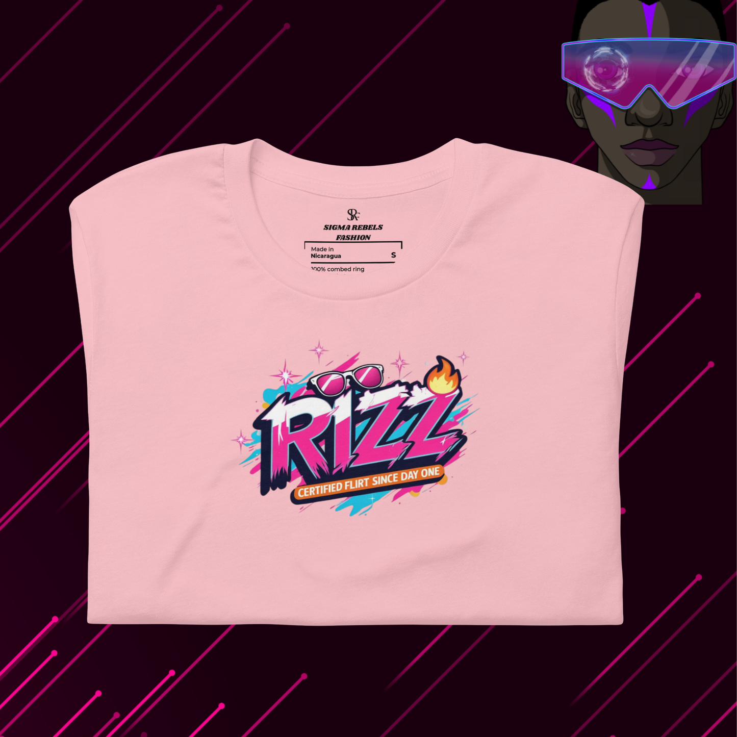 'RIZZ' VIBE TEE FOR HER