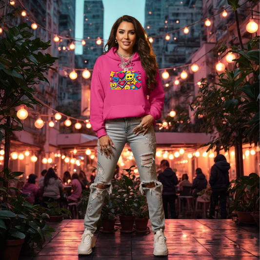 Smiley Vibe Hoodie