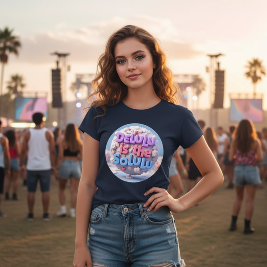 'DELULU' VIBE TEE FOR HER