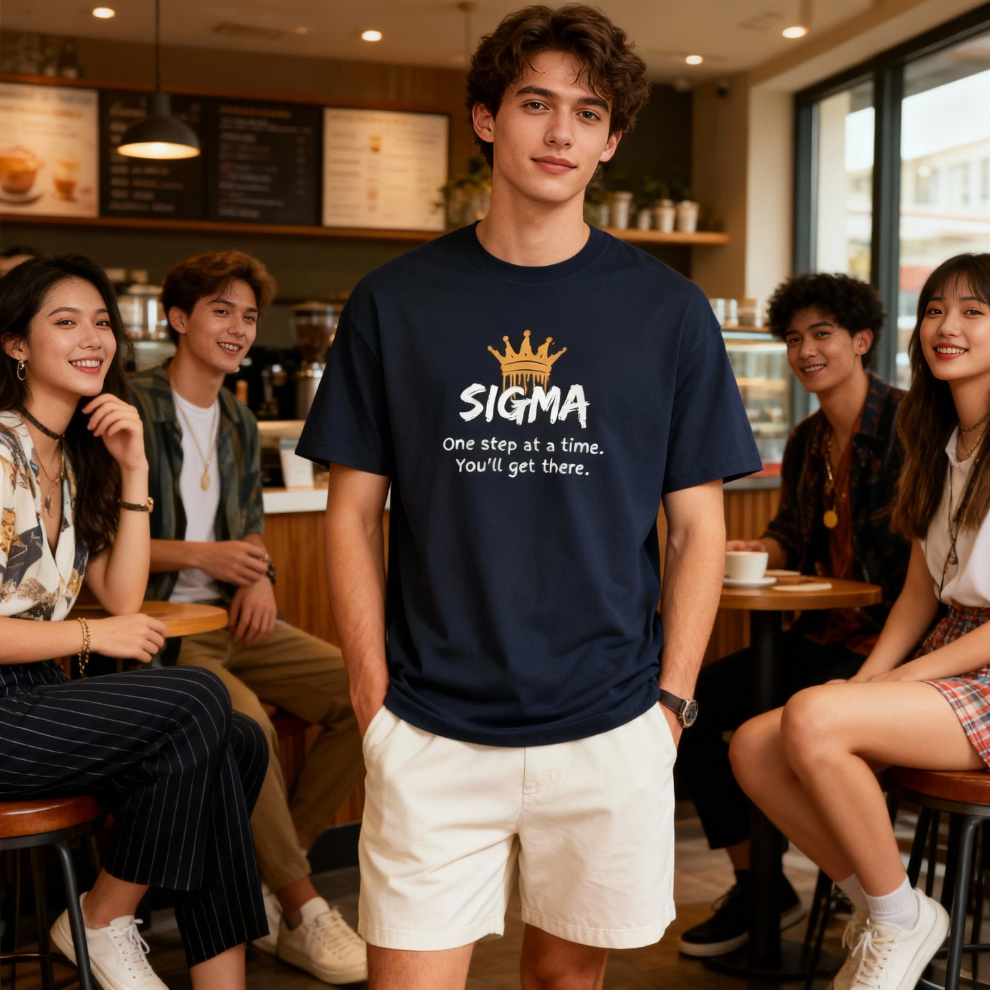 Sigma Vibe Tee for Him