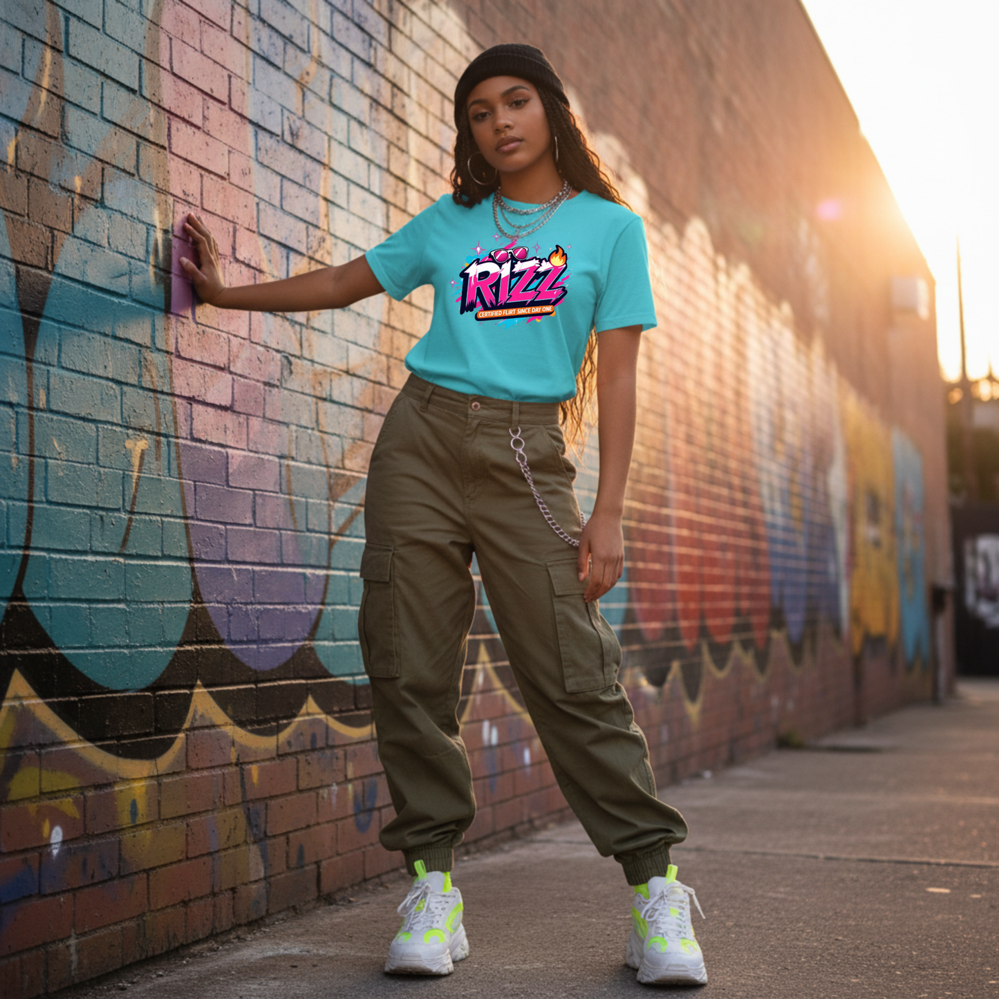'RIZZ' VIBE TEE FOR HER