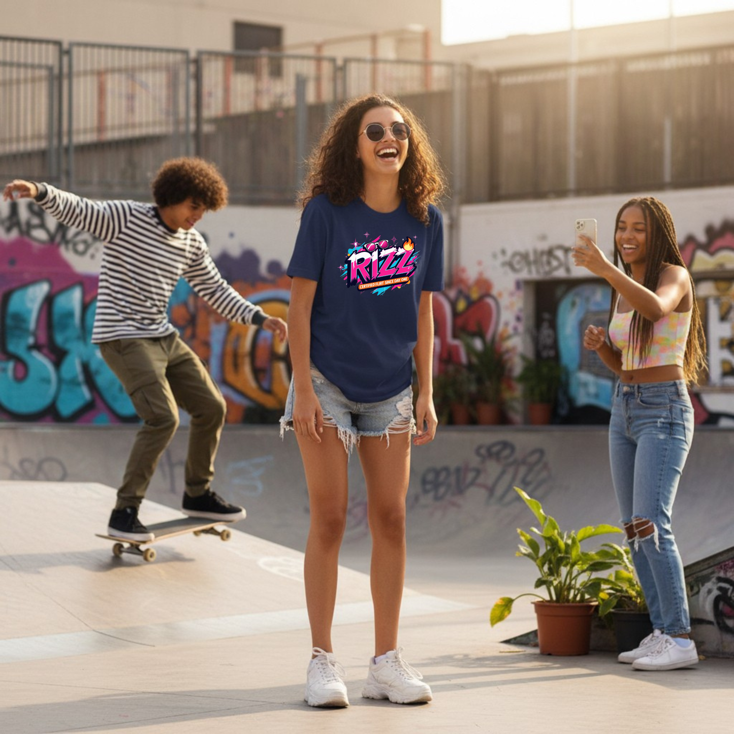 'RIZZ' VIBE TEE FOR HER