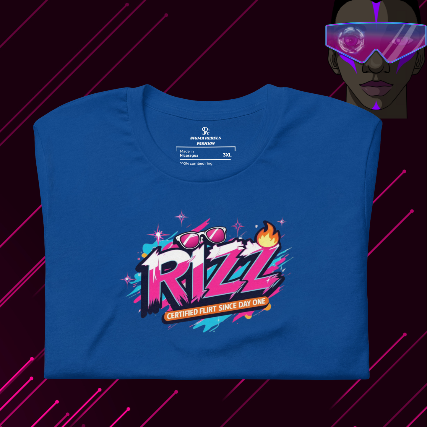 'RIZZ' VIBE TEE FOR HER