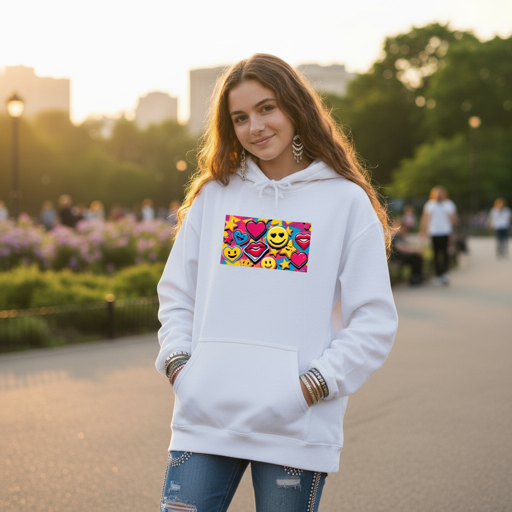 Smiley Vibe Hoodie