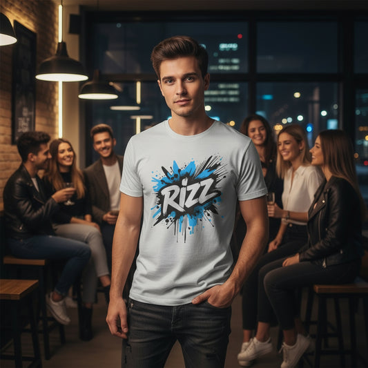 BOLD 'RIZZ' VIBE TEE FOR HIM